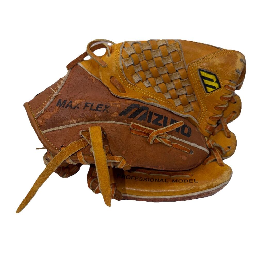 Mizuno Glove RHT MPC-1075 Professional Model Max Flex Tan Leather